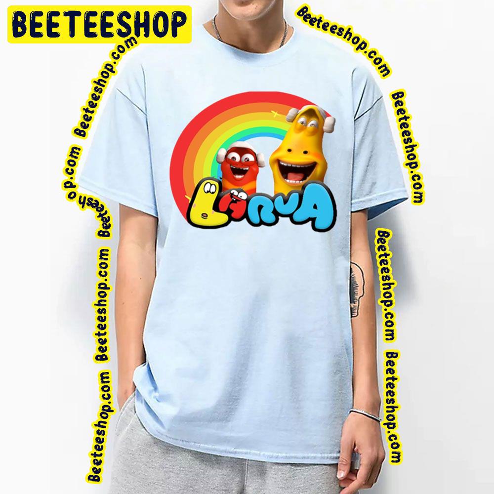 Rainbow Larva Tuba Cartoon Trending Unisex T-Shirt Rainbow Larva Tuba Cartoon Trending Unisex T-Shirt
