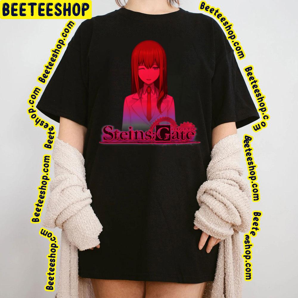 Red Art Kurisu Makise Steins Gate Trending Unisex T-Shirt Red Art Kurisu Makise Steins Gate Trending Unisex T-Shirt