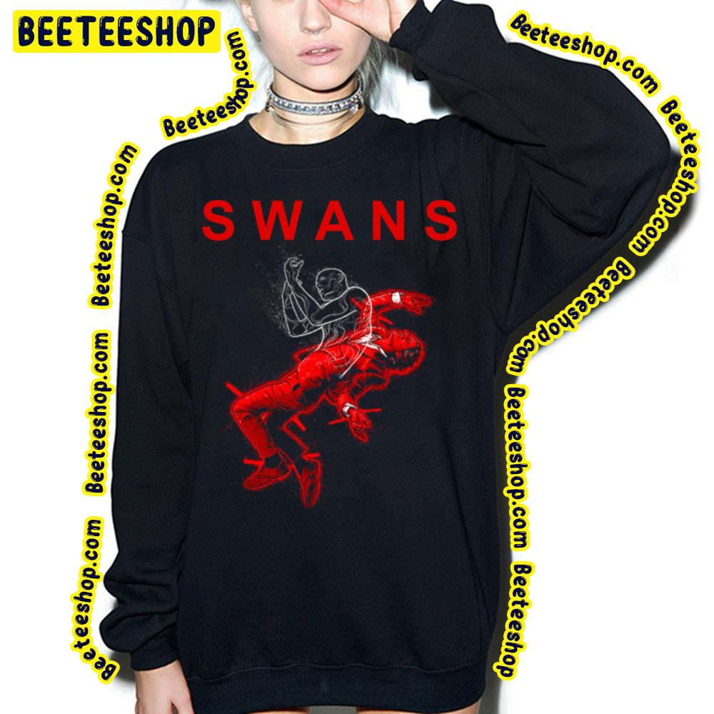 Red Art Swans Trending Unisex T-Shirt Red Art Swans Trending Unisex T-Shirt