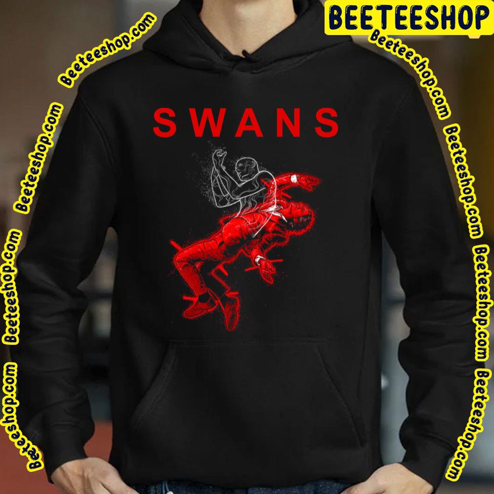 Red Art Swans Trending Unisex T-Shirt Red Art Swans Trending Unisex T-Shirt