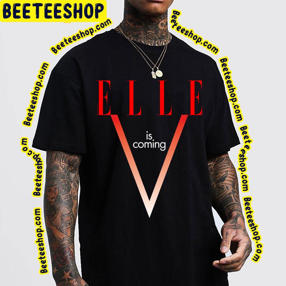 Red Art V Is Coming Elle Trending Unisex Shirt Red Art V Is Coming Elle Trending Unisex Shirt