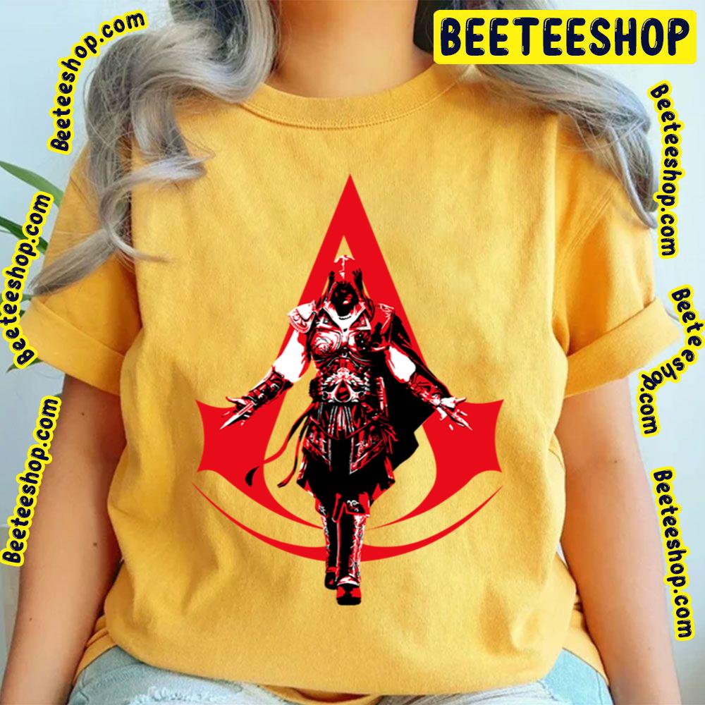 Red Assassin's Creed Gaming Logo Trending Unisex T-Shirt Red Assassin's Creed Gaming Logo Trending Unisex T-Shirt