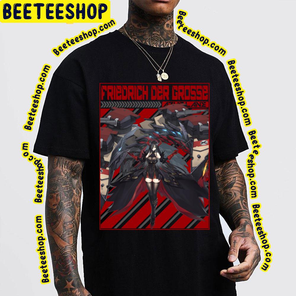 Red Background Friedrich Der Grosse Azur Lane Trending Unisex T-Shirt Red Background Friedrich Der Grosse Azur Lane Trending Unisex T-Shirt