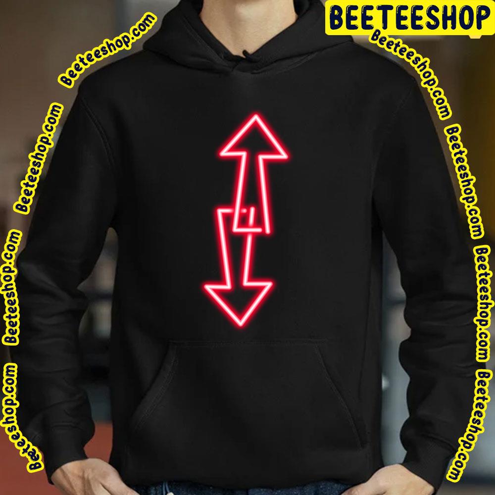 Red Neon Arrow Lookism Park Symbol Trending Unisex T-Shirt Red Neon Arrow Lookism Park Symbol Trending Unisex T-Shirt