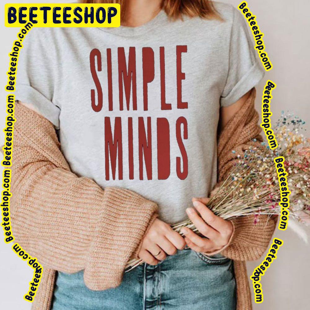 Red Vintage Simple Minds Trending Unisex T-Shirt Red Vintage Simple Minds Trending Unisex T-Shirt