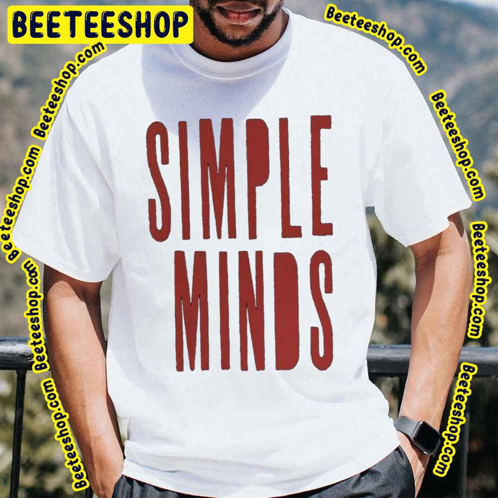Red Vintage Simple Minds Trending Unisex T-Shirt Red Vintage Simple Minds Trending Unisex T-Shirt