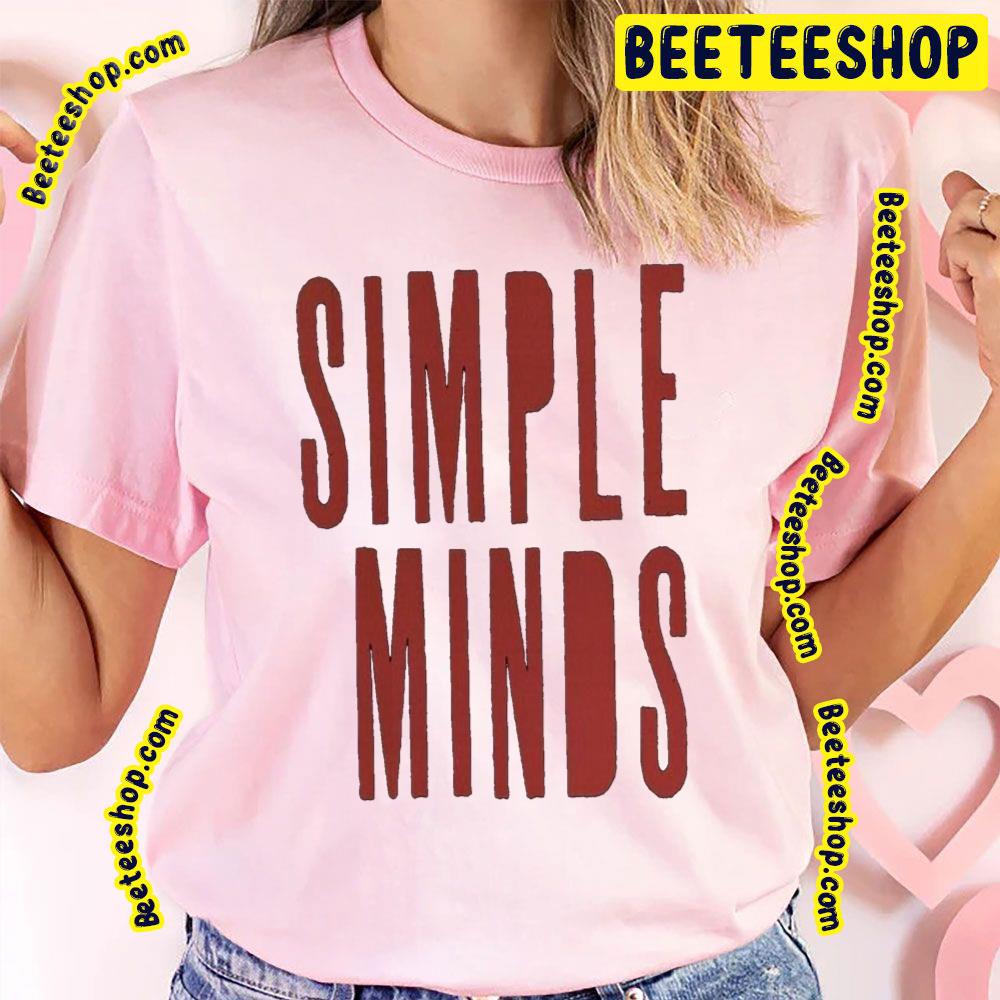 Red Vintage Simple Minds Trending Unisex T-Shirt Red Vintage Simple Minds Trending Unisex T-Shirt