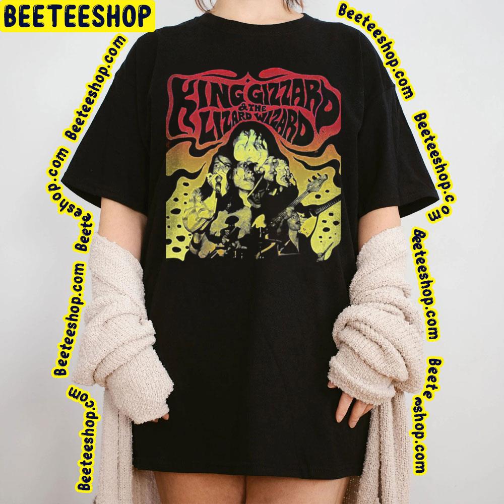 Retro Art King Gizzard And The Lizard Wizard Trending Unisex T-Shirt Retro Art King Gizzard And The Lizard Wizard Trending Unisex T-Shirt
