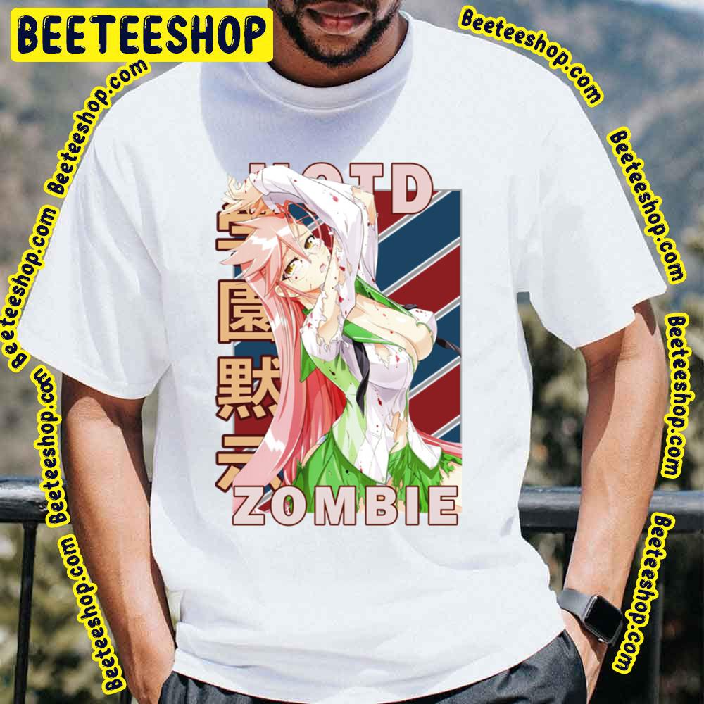 Retro Blue Red Design Saya Takagi Highschool Of The Dead Trending Unisex T-Shirt Retro Blue Red Design Saya Takagi Highschool Of The Dead Trending Unisex T-Shirt