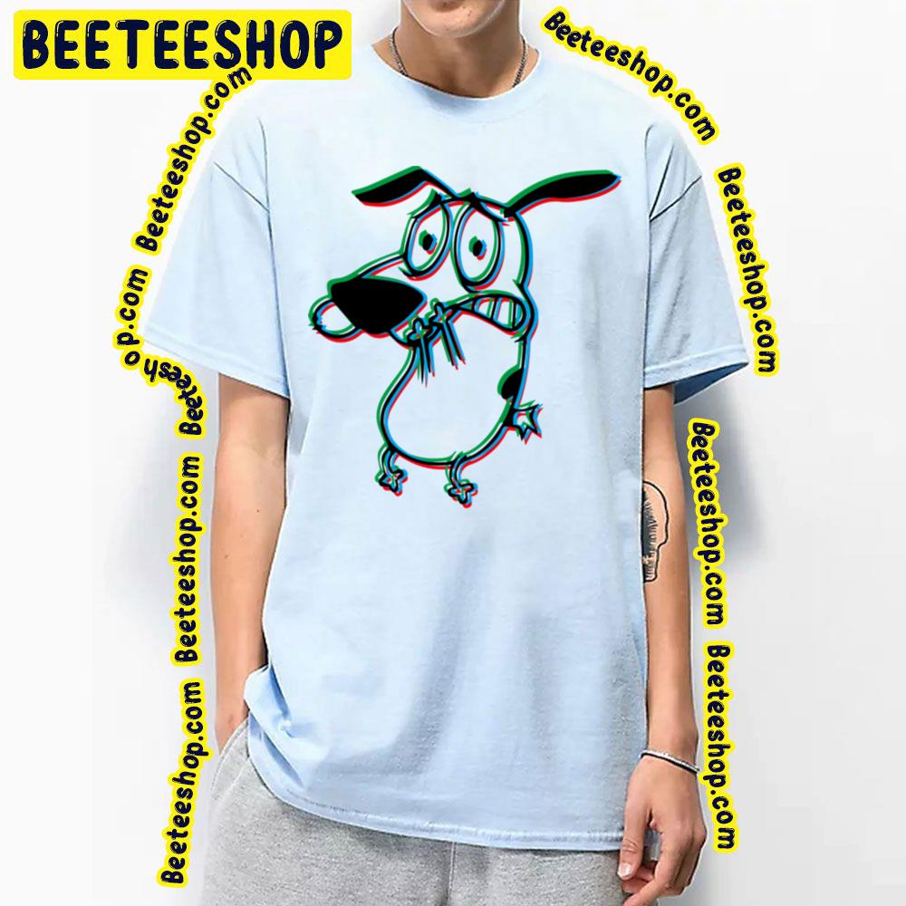 Retro Courage The Cowardly Dog Trending Unisex T-Shirt Retro Courage The Cowardly Dog Trending Unisex T-Shirt