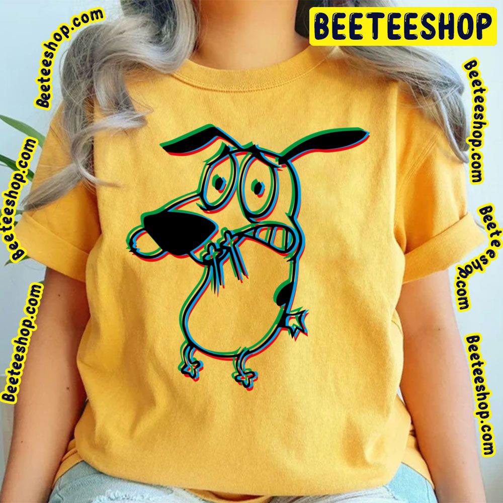 Retro Courage The Cowardly Dog Trending Unisex T-Shirt Retro Courage The Cowardly Dog Trending Unisex T-Shirt