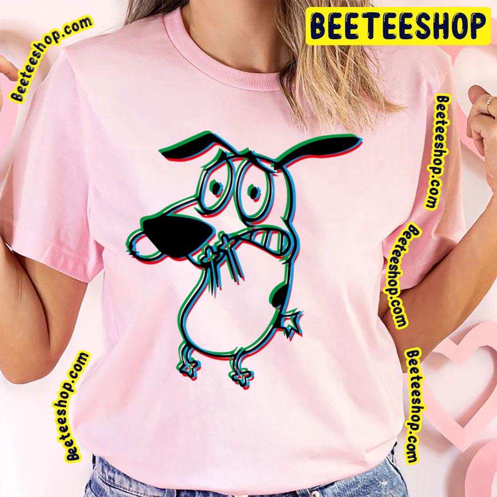 Retro Courage The Cowardly Dog Trending Unisex T-Shirt Retro Courage The Cowardly Dog Trending Unisex T-Shirt