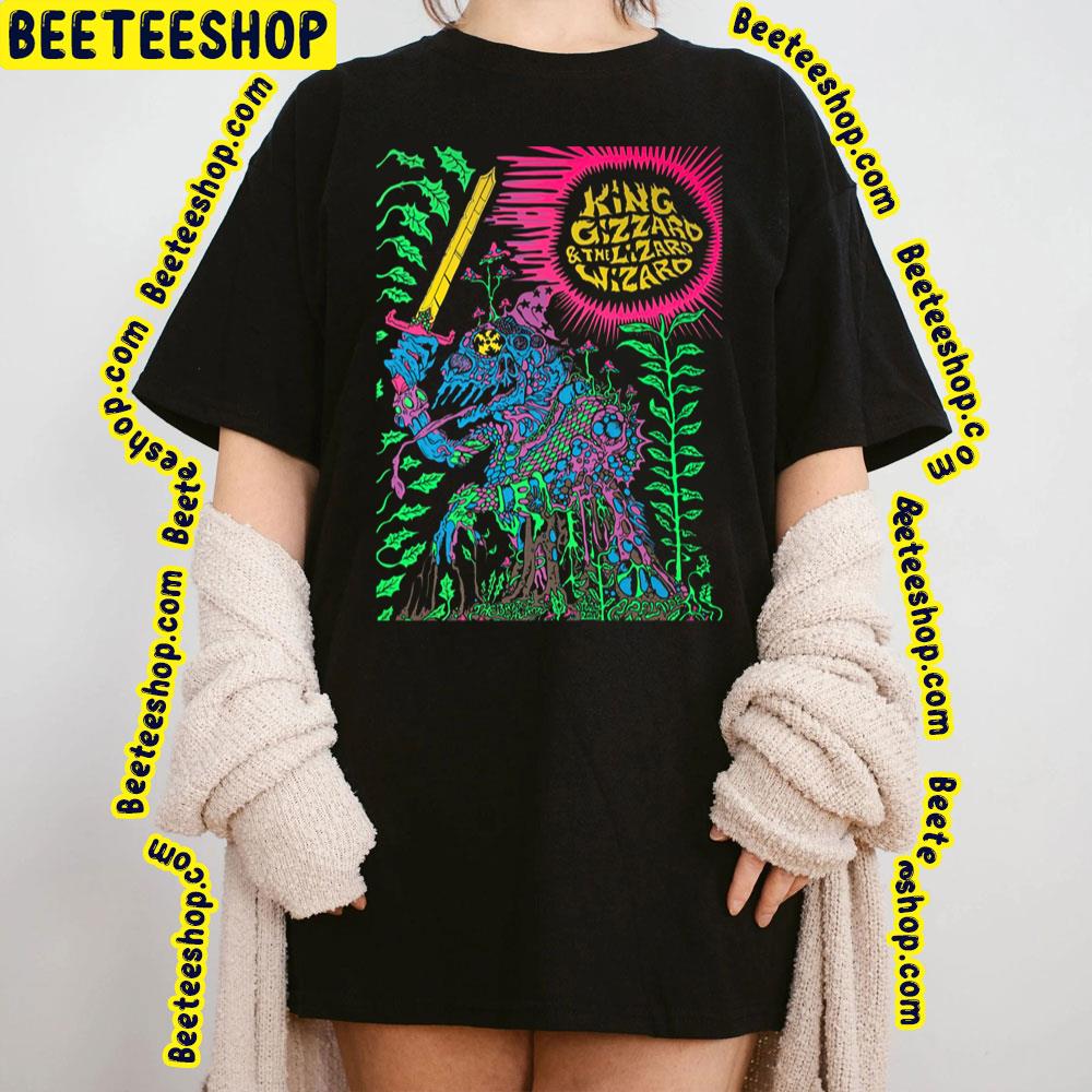 Retro Design King Gizzard And The Lizard Wizard Trending Unisex T-Shirt Retro Design King Gizzard And The Lizard Wizard Trending Unisex T-Shirt