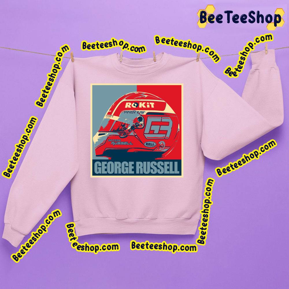 Retro George Russell Mercedes Trending Unisex Sweatshirt Retro George Russell Mercedes Trending Unisex Sweatshirt