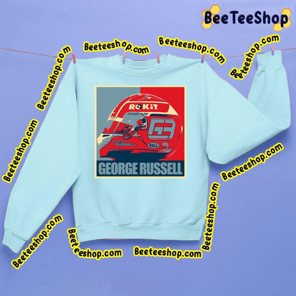 Retro George Russell Mercedes Trending Unisex Sweatshirt Retro George Russell Mercedes Trending Unisex Sweatshirt