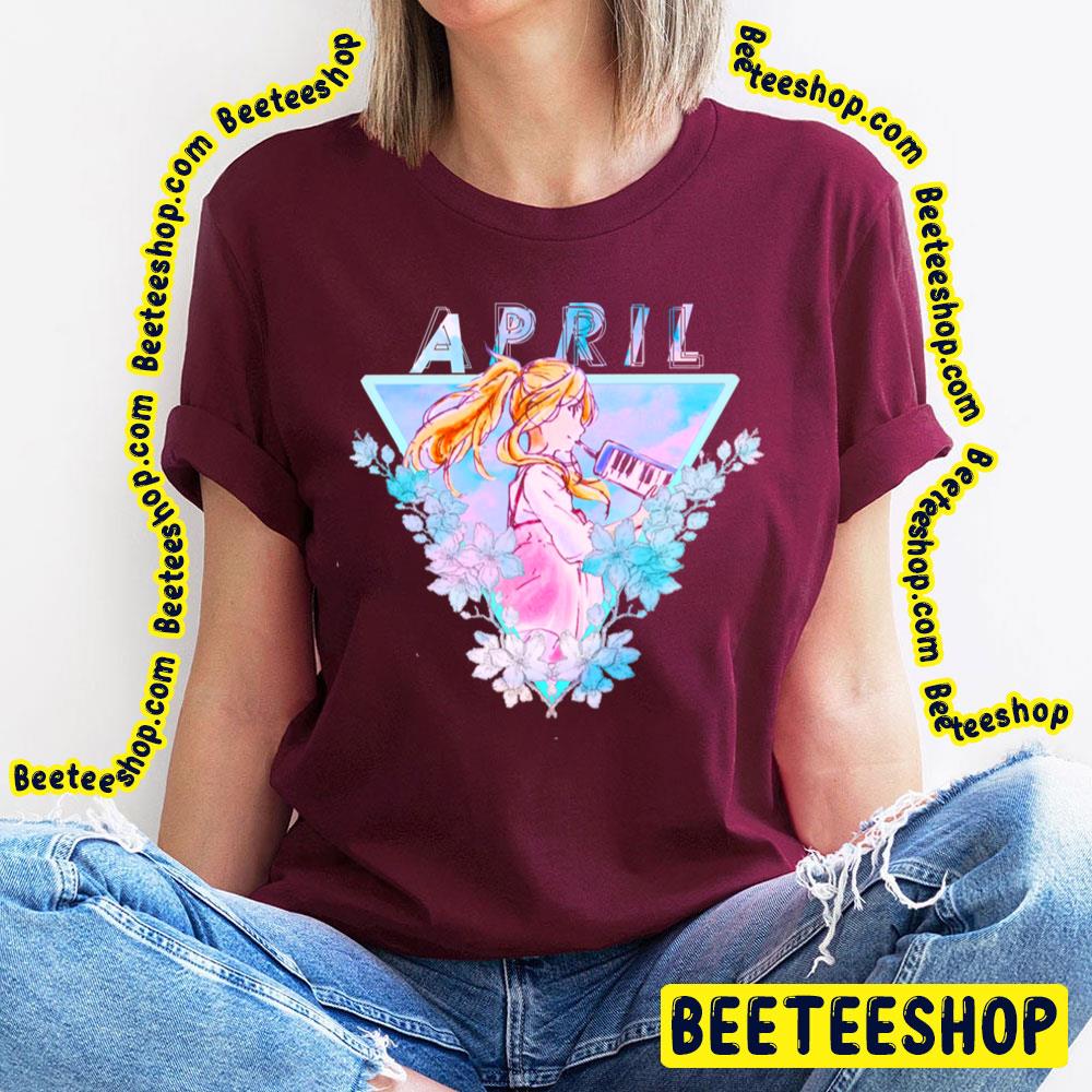 Retro Kaori Your Lie In April Trending Unisex T-Shirt Retro Kaori Your Lie In April Trending Unisex T-Shirt