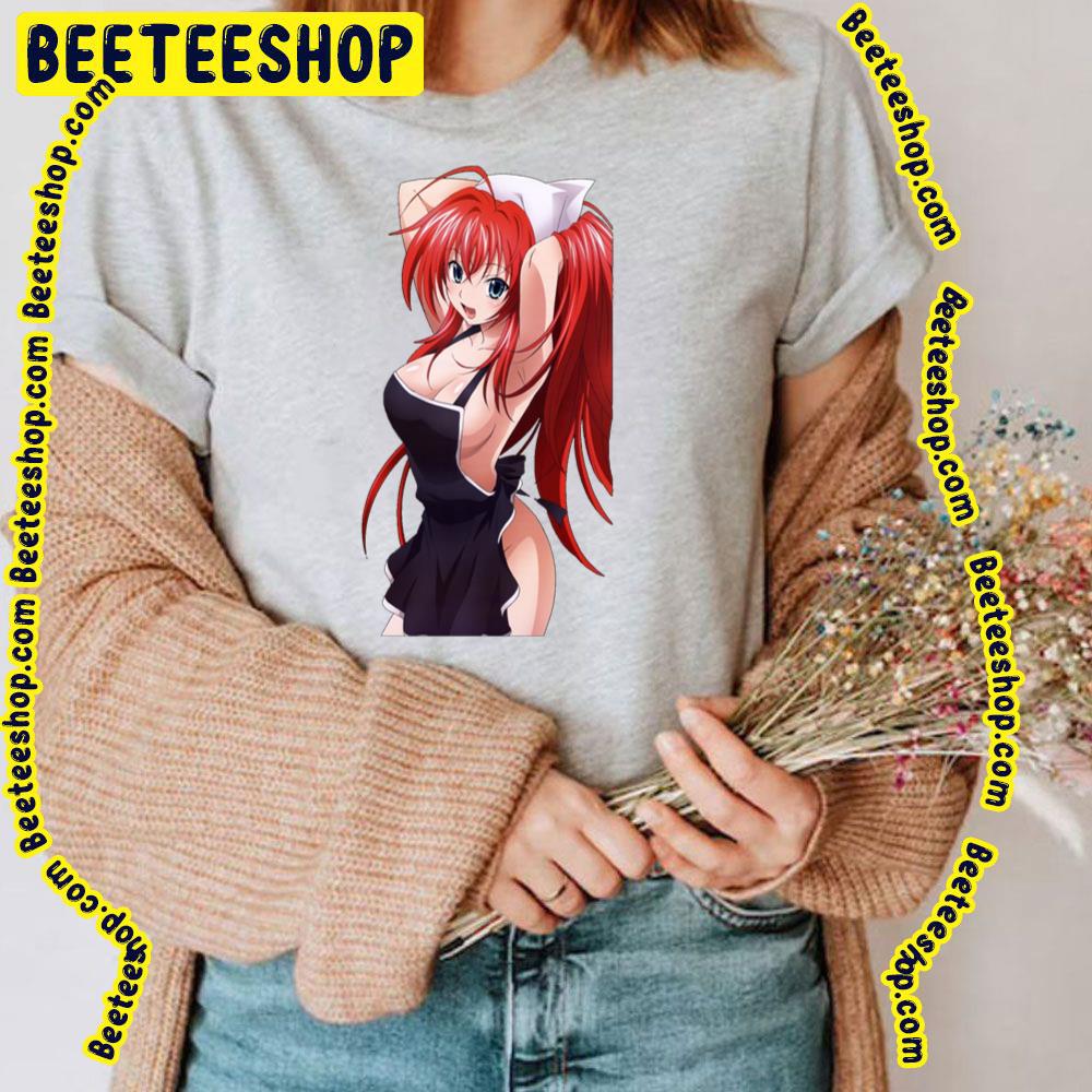 Rias Gremory In An Apron Trending Unisex T-Shirt Rias Gremory In An Apron Trending Unisex T-Shirt