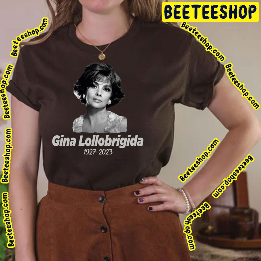 Rip Gina Lollobrigida 1927 2023 Trending Unisex T-Shirt Rip Gina Lollobrigida 1927 2023 Trending Unisex T-Shirt
