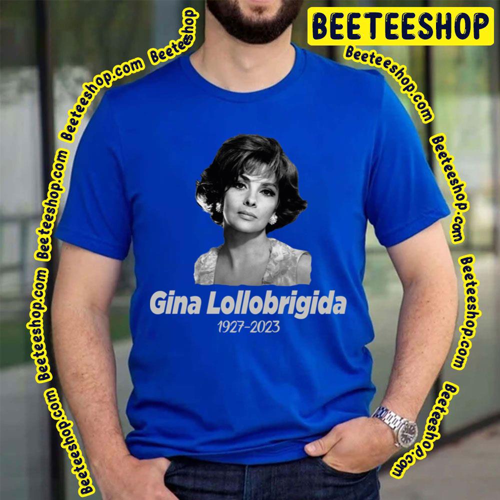 Rip Gina Lollobrigida 1927 2023 Trending Unisex T-Shirt Rip Gina Lollobrigida 1927 2023 Trending Unisex T-Shirt