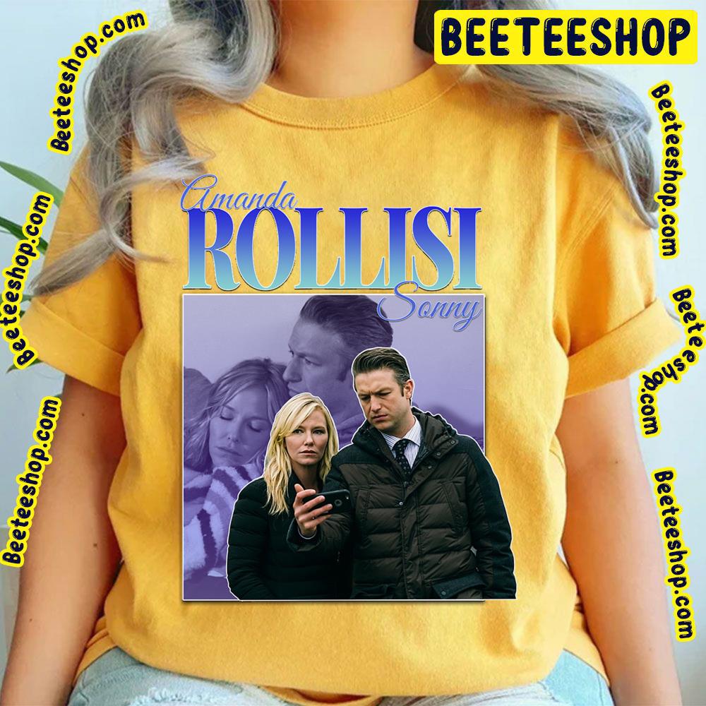 Rollisi Amanda Rollins Sonny Carisi 90s Inspired Vintage Homage Trending Unisex T-Shirt Rollisi Amanda Rollins Sonny Carisi 90s Inspired Vintage Homage Trending Unisex T-Shirt