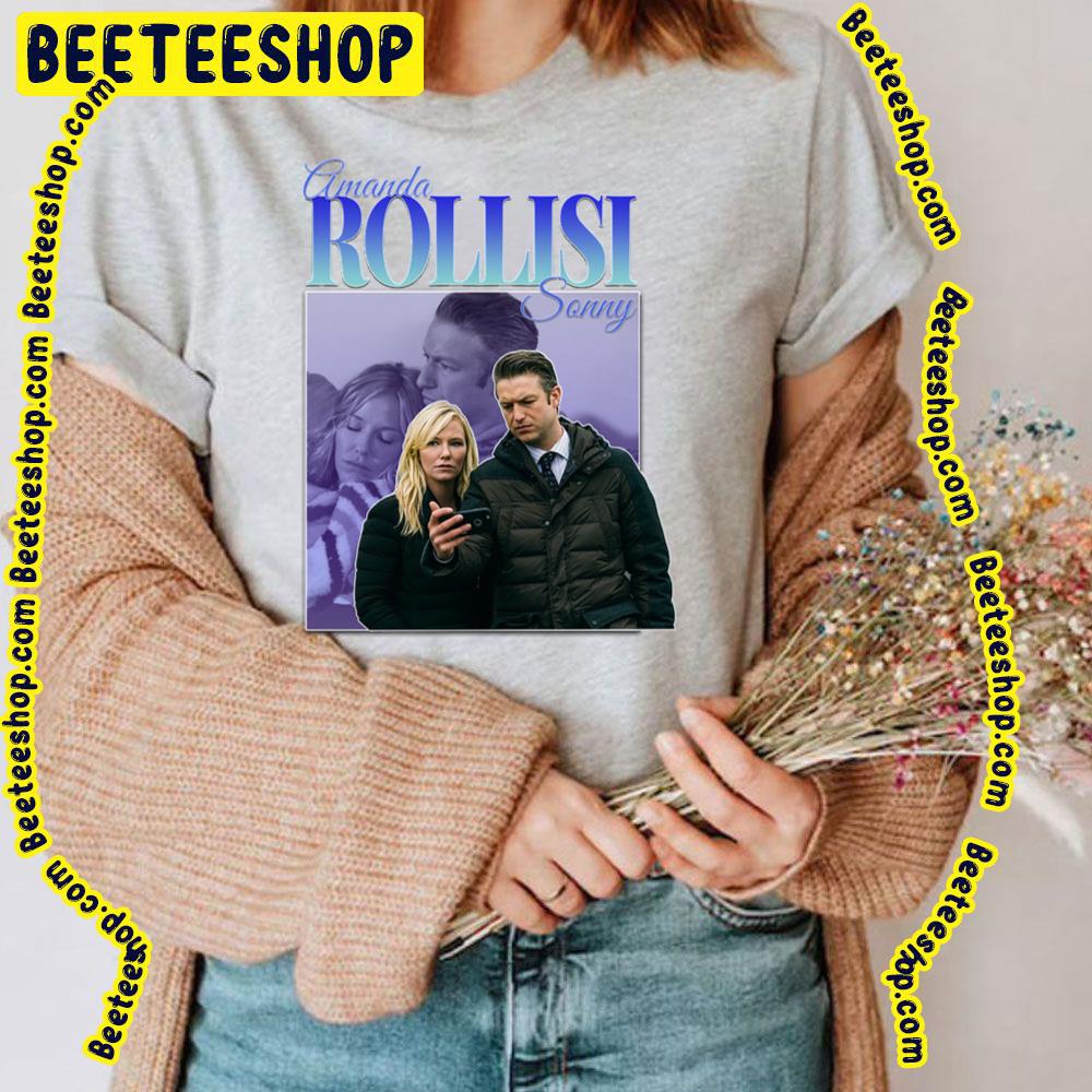 Rollisi Amanda Rollins Sonny Carisi 90s Inspired Vintage Homage Trending Unisex T-Shirt Rollisi Amanda Rollins Sonny Carisi 90s Inspired Vintage Homage Trending Unisex T-Shirt