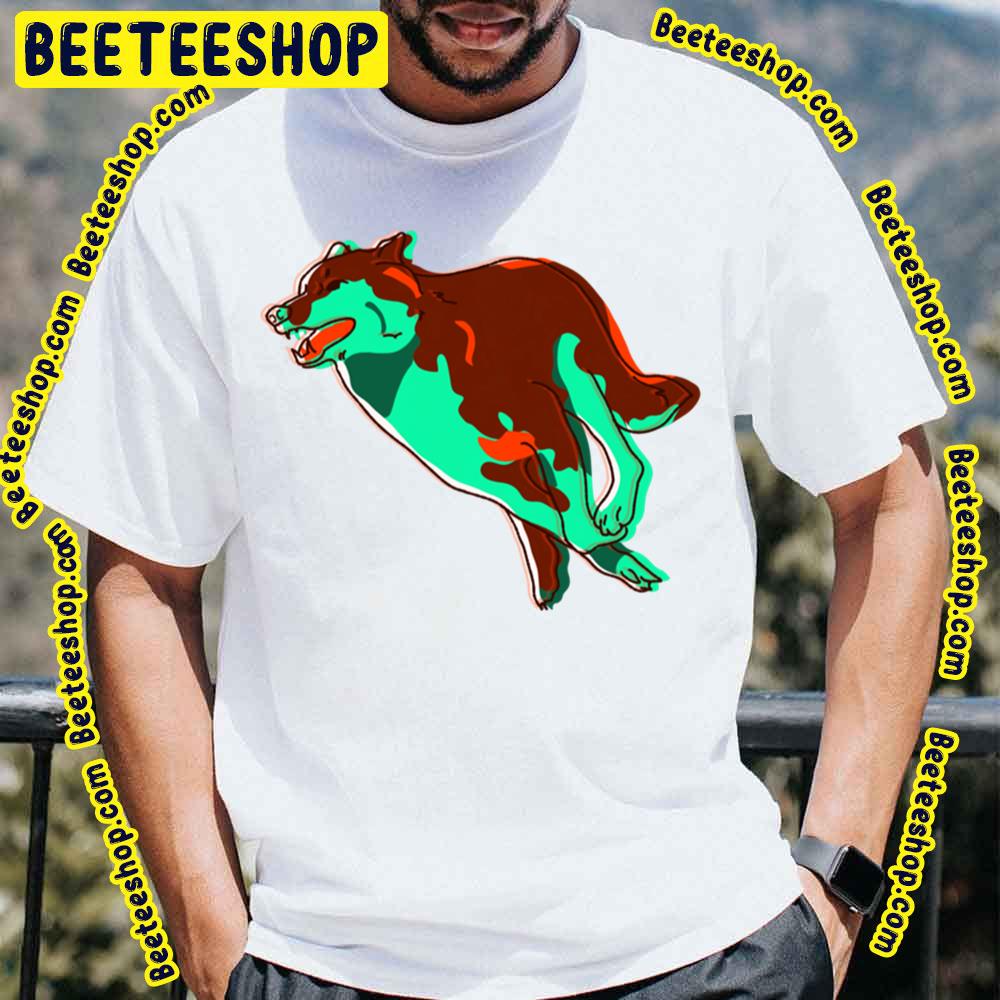 Running Wolf Trending Unisex T-Shirt Running Wolf Trending Unisex T-Shirt