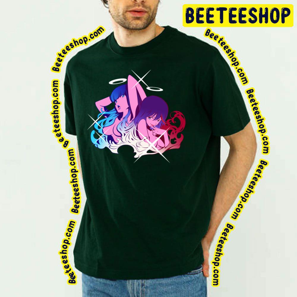 Ryuko And Satsuki With Garterbelt Trending Unisex T-Shirt Ryuko And Satsuki With Garterbelt Trending Unisex T-Shirt