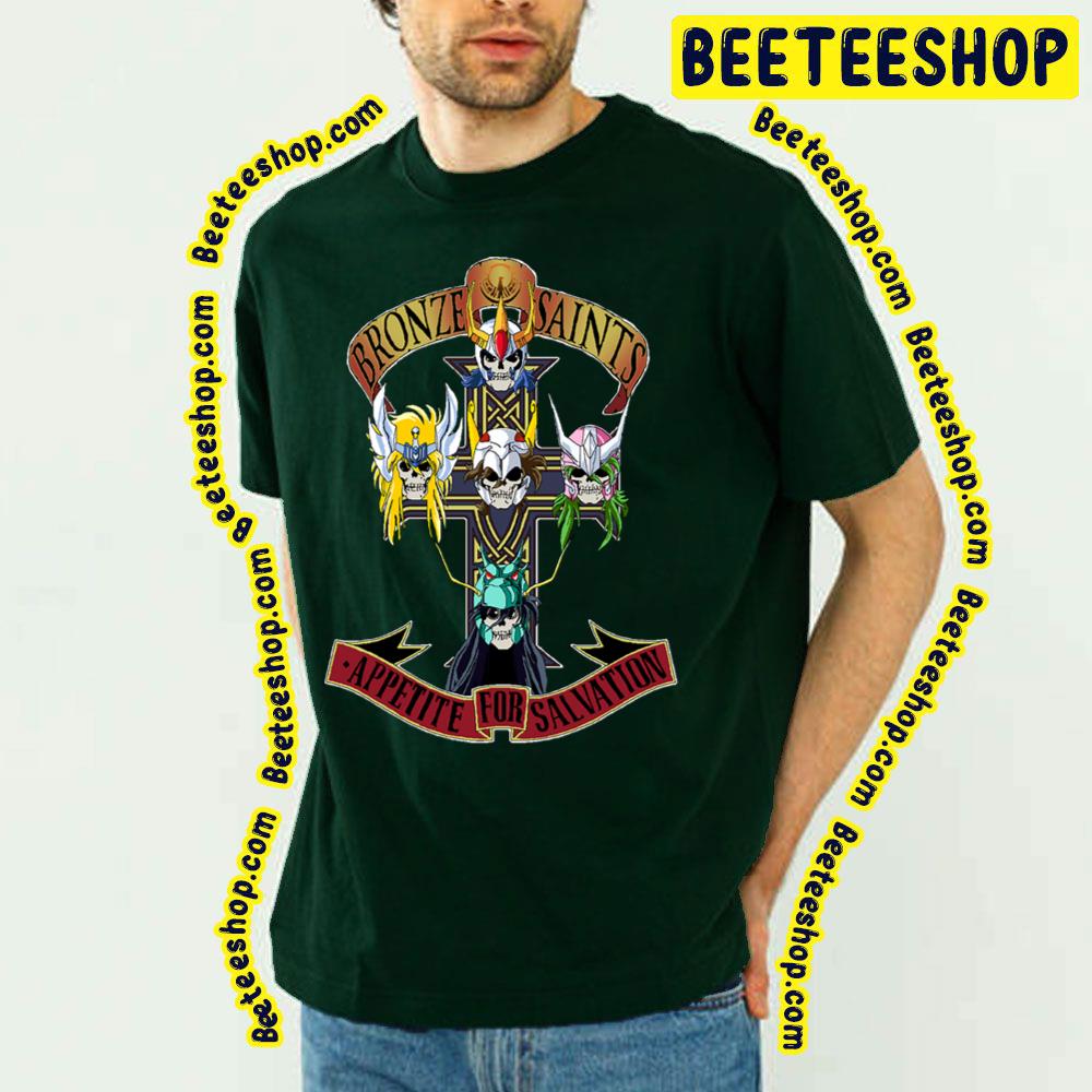 Saint Seiya Appetite For Salvation Trending Unisex T-Shirt Saint Seiya Appetite For Salvation Trending Unisex T-Shirt