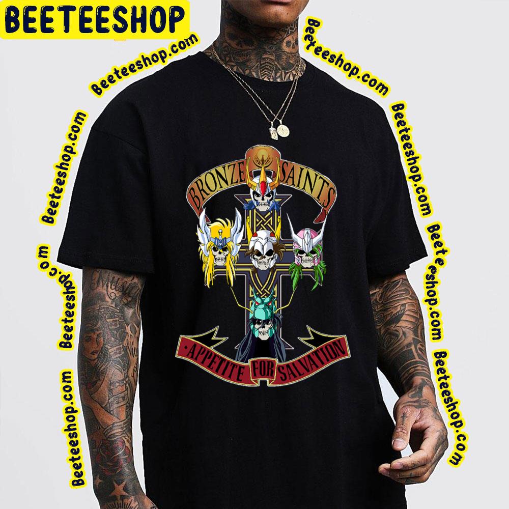 Saint Seiya Appetite For Salvation Trending Unisex T-Shirt Saint Seiya Appetite For Salvation Trending Unisex T-Shirt