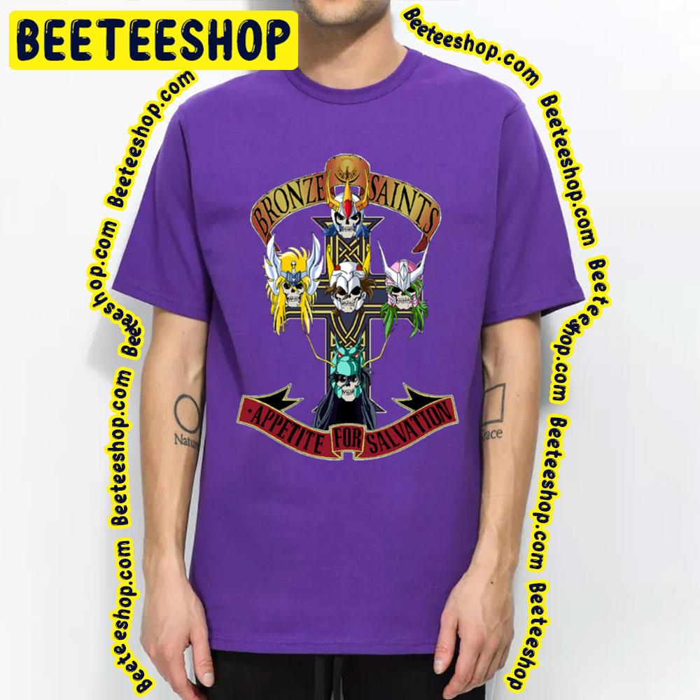 Saint Seiya Appetite For Salvation Trending Unisex T-Shirt Saint Seiya Appetite For Salvation Trending Unisex T-Shirt