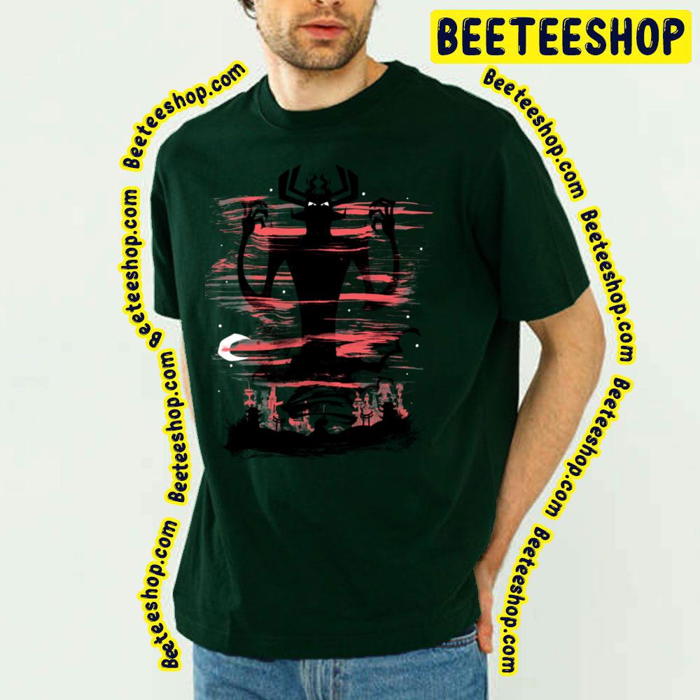 Samurai In The Night Aku Samurai Jack Trending Unisex T-Shirt Samurai In The Night Aku Samurai Jack Trending Unisex T-Shirt