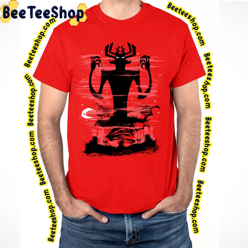 Samurai In The Night Aku Samurai Jack Trending Unisex T-Shirt Samurai In The Night Aku Samurai Jack Trending Unisex T-Shirt