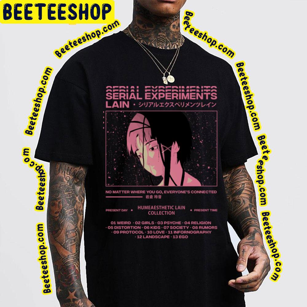 Serial Experiments Lain Aesthetic Trending Unisex T-Shirt Serial Experiments Lain Aesthetic Trending Unisex T-Shirt