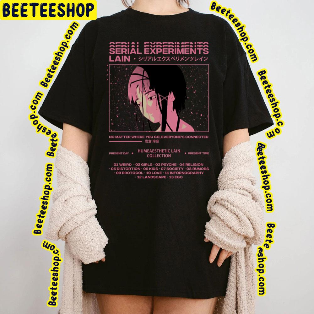 Serial Experiments Lain Aesthetic Trending Unisex T-Shirt Serial Experiments Lain Aesthetic Trending Unisex T-Shirt