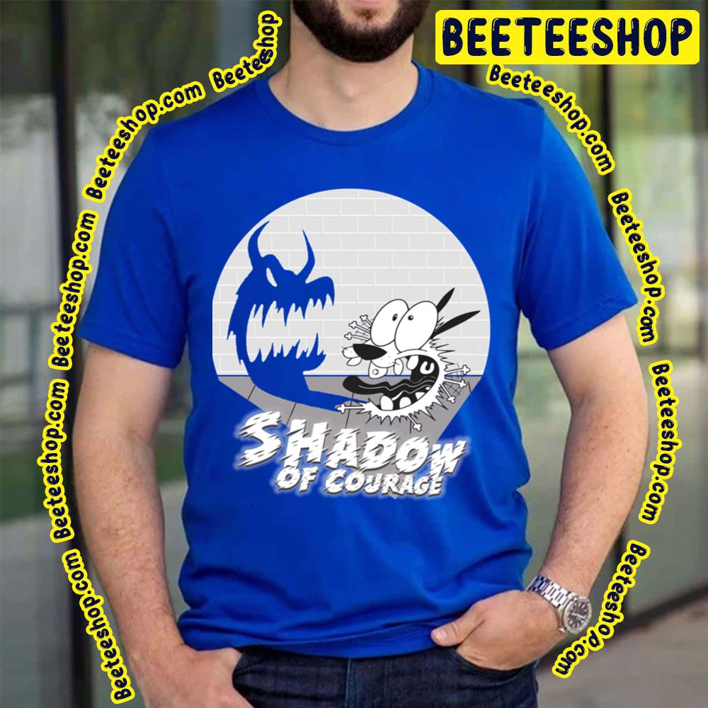 Shadow Of Courage Courage The Cowardly Dog Trending Unisex T-Shirt Shadow Of Courage Courage The Cowardly Dog Trending Unisex T-Shirt