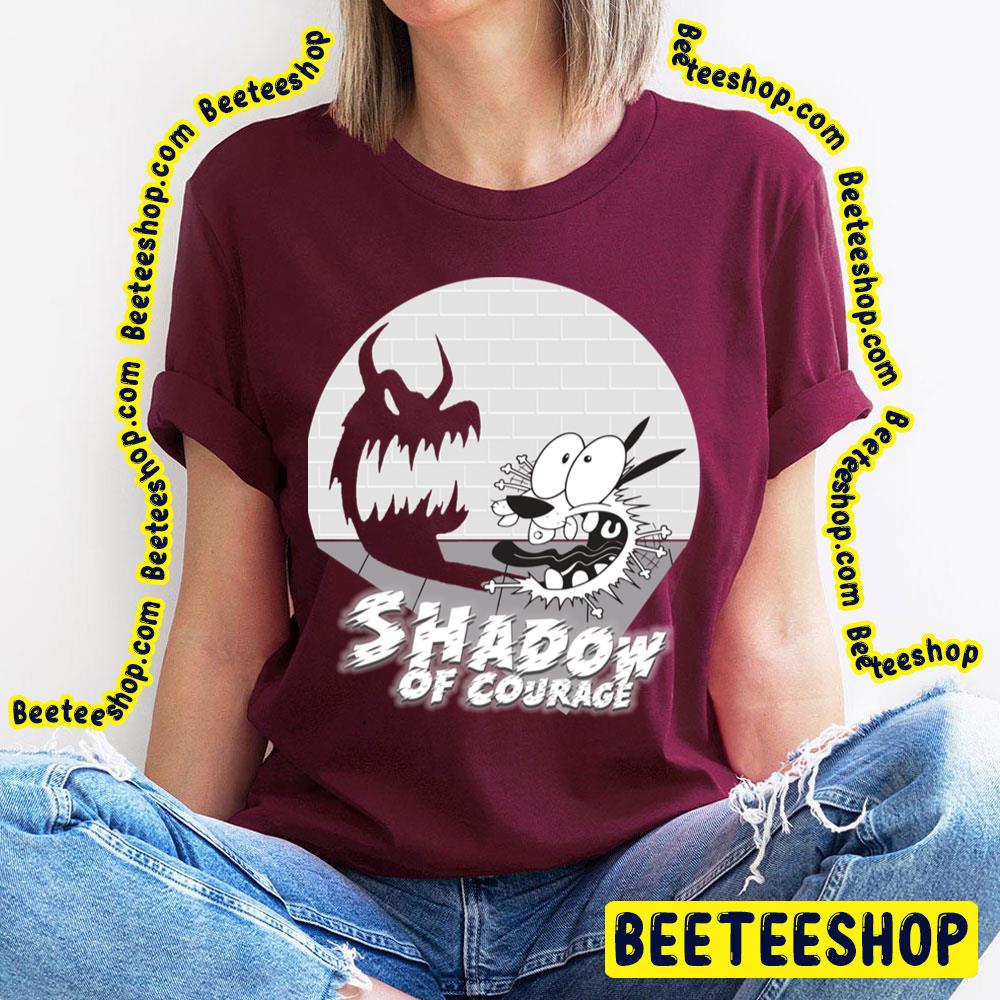 Shadow Of Courage Courage The Cowardly Dog Trending Unisex T-Shirt Shadow Of Courage Courage The Cowardly Dog Trending Unisex T-Shirt