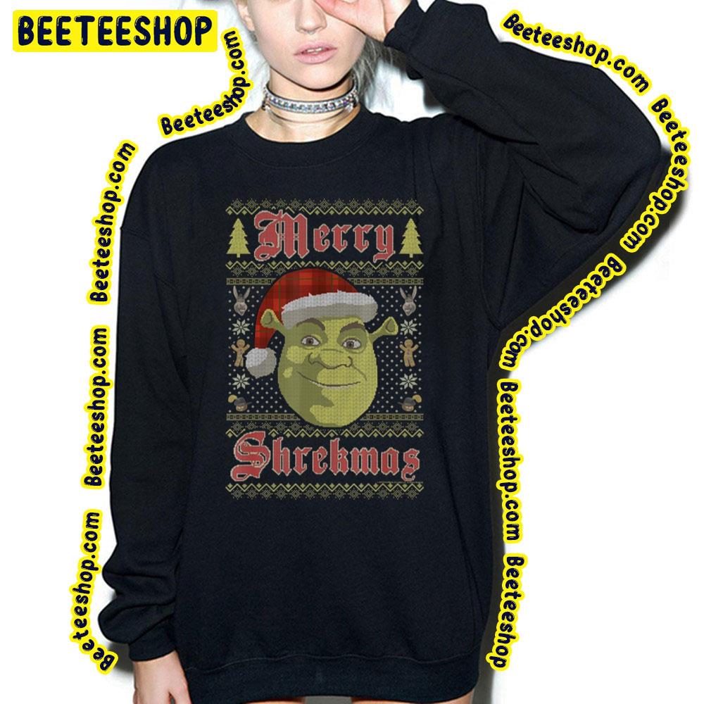 Shrek Merry Shrekmas Ugly Style Christmas Trending Unisex T-Shirt Shrek Merry Shrekmas Ugly Style Christmas Trending Unisex T-Shirt