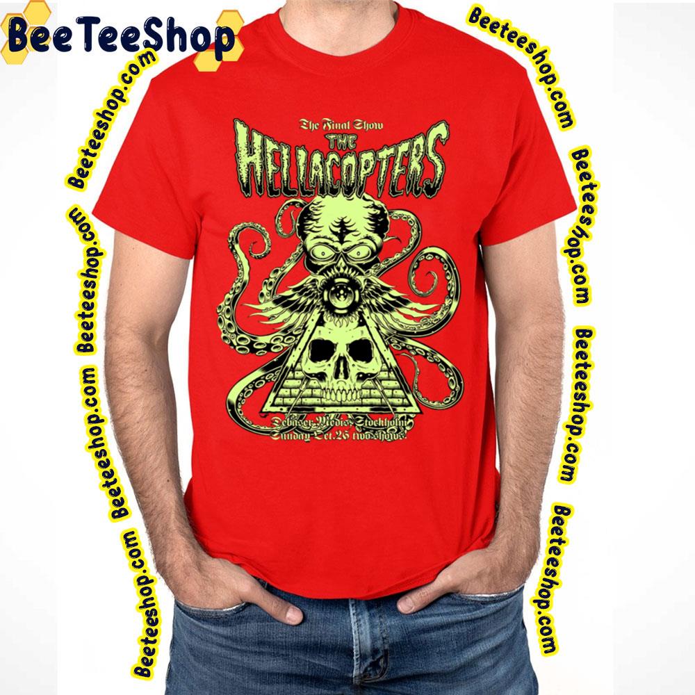 Skull Art The Hellacopters Trending Unisex T-Shirt Skull Art The Hellacopters Trending Unisex T-Shirt