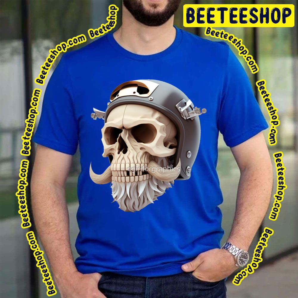 Skull Beard Dark Mechanic Piston Car Motorcycle Trending Unisex T-Shirt Skull Beard Dark Mechanic Piston Car Motorcycle Trending Unisex T-Shirt