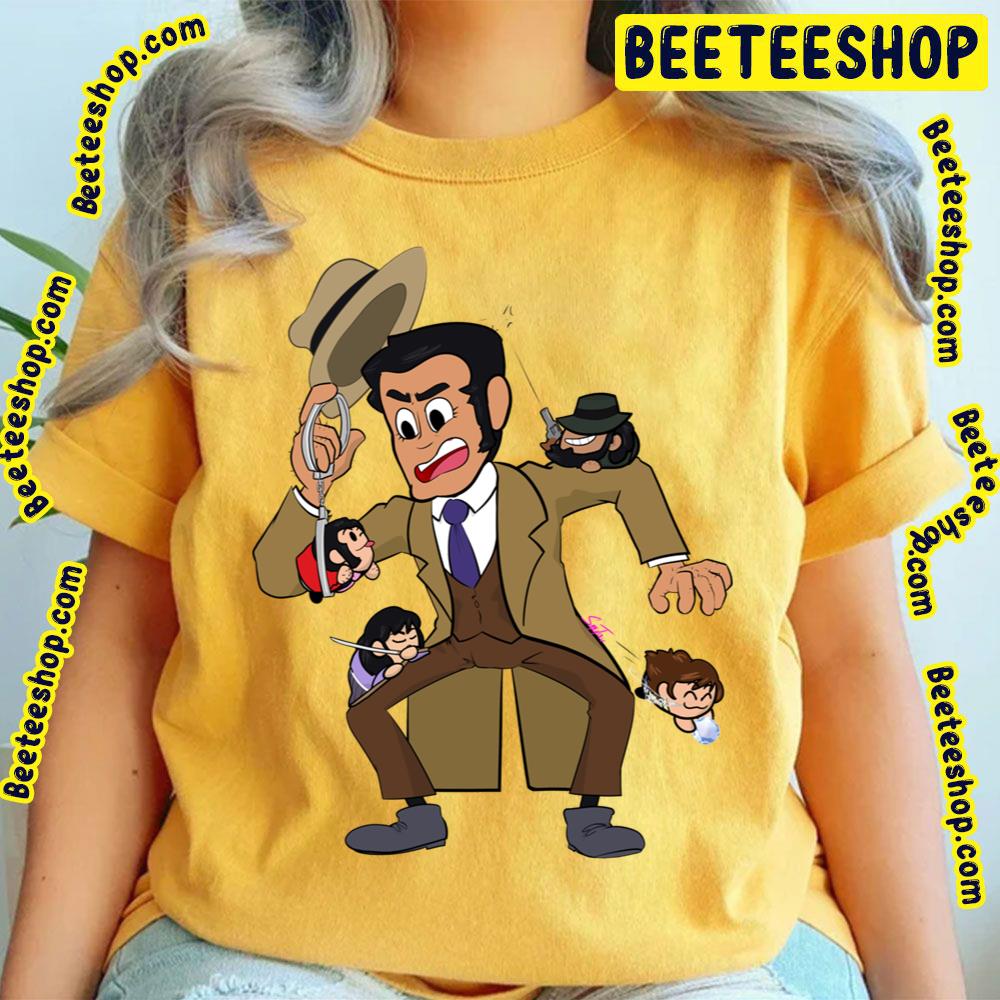 Small And Big Daisuke Jigen Lupin Iii Trending Unisex T-Shirt Small And Big Daisuke Jigen Lupin Iii Trending Unisex T-Shirt