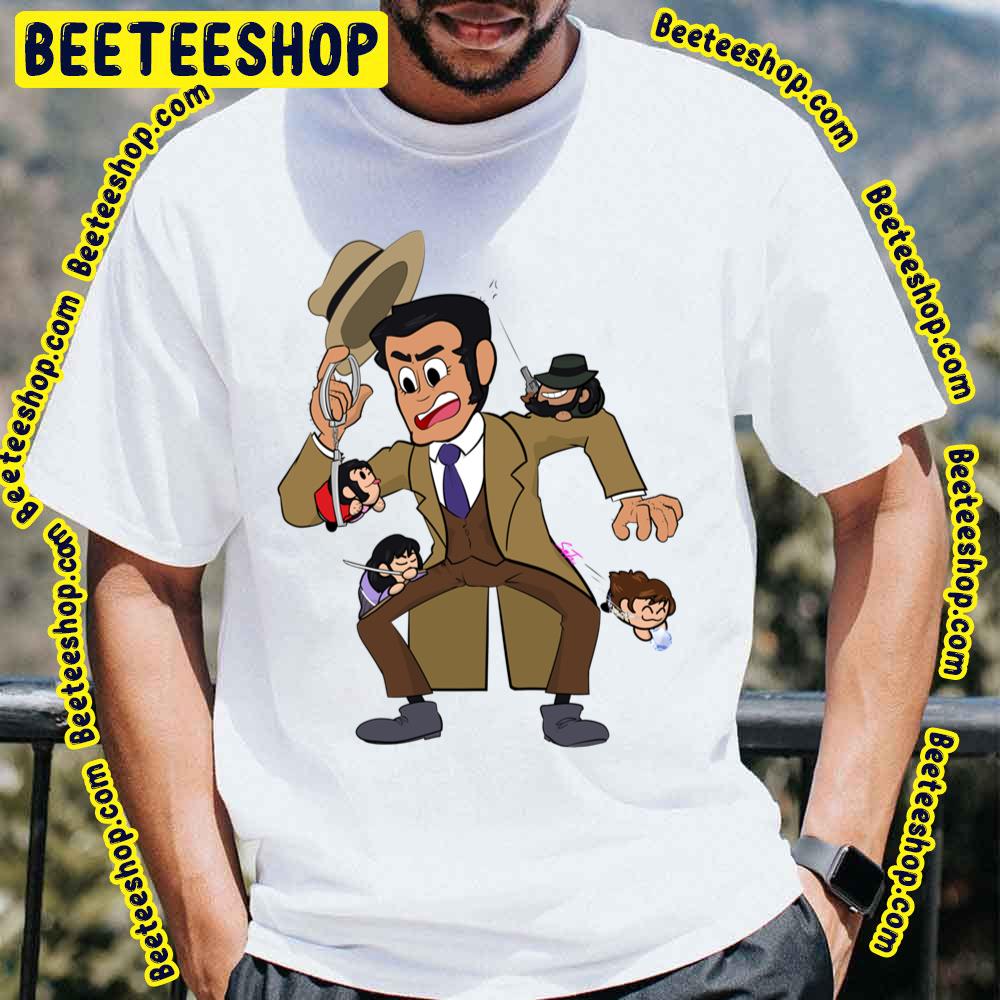 Small And Big Daisuke Jigen Lupin Iii Trending Unisex T-Shirt Small And Big Daisuke Jigen Lupin Iii Trending Unisex T-Shirt