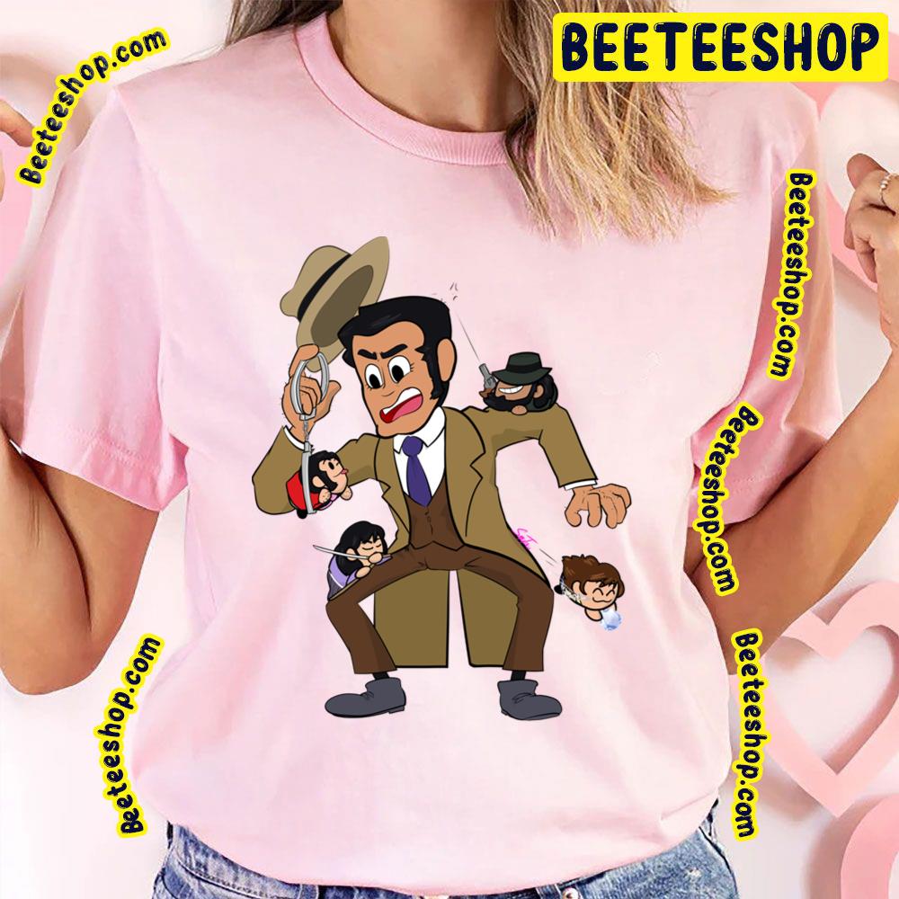 Small And Big Daisuke Jigen Lupin Iii Trending Unisex T-Shirt Small And Big Daisuke Jigen Lupin Iii Trending Unisex T-Shirt