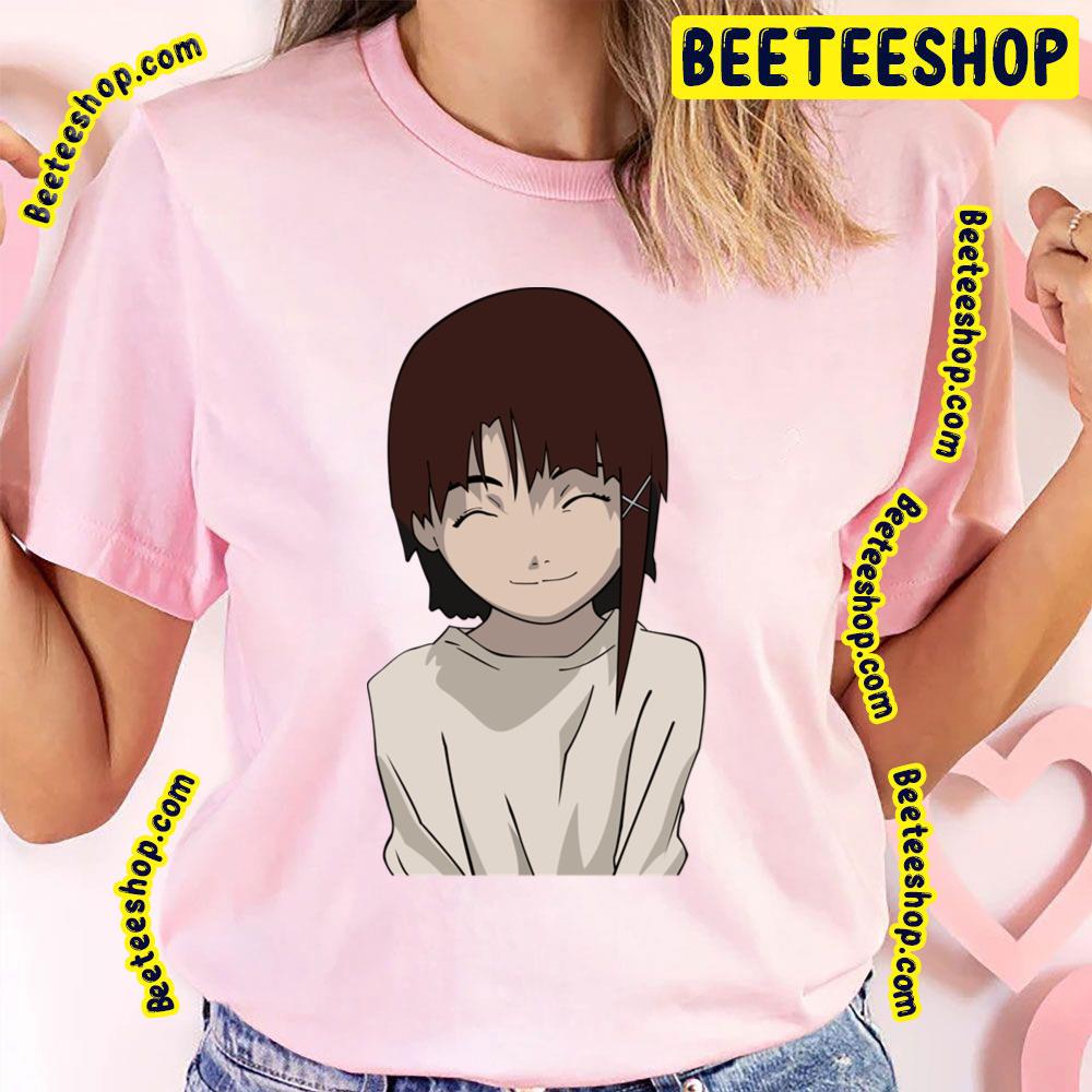 Smile Serial Experiments Lain Trending Unisex T-Shirt Smile Serial Experiments Lain Trending Unisex T-Shirt