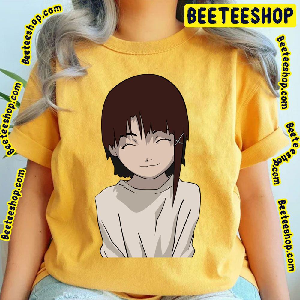 Smile Serial Experiments Lain Trending Unisex T-Shirt Smile Serial Experiments Lain Trending Unisex T-Shirt