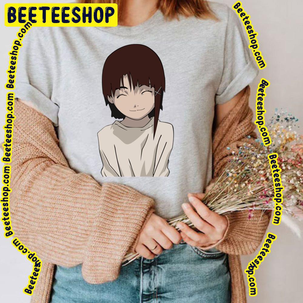 Smile Serial Experiments Lain Trending Unisex T-Shirt Smile Serial Experiments Lain Trending Unisex T-Shirt
