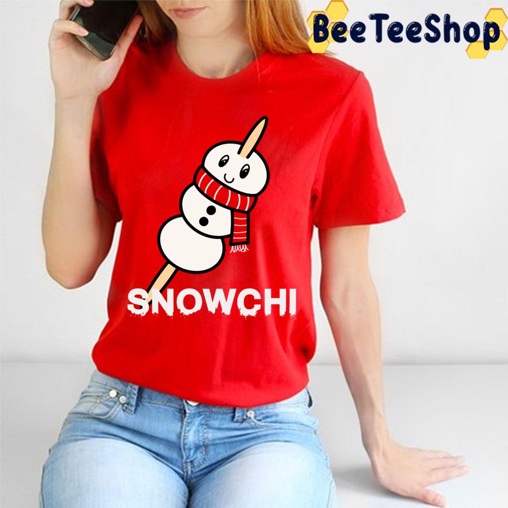 Snowchi Mochi Japanese Kawaii Snowman Christmas Trending Unisex T-Shirt Snowchi Mochi Japanese Kawaii Snowman Christmas Trending Unisex T-Shirt