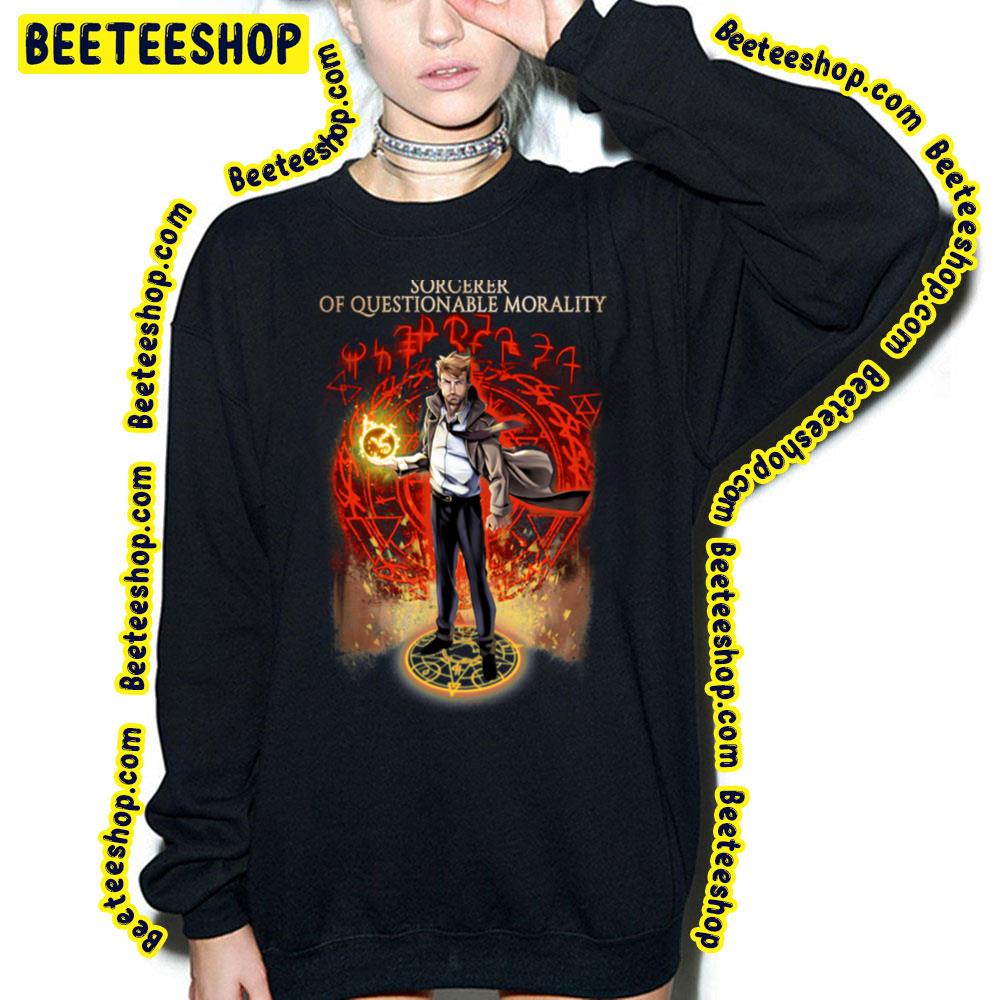 Sorcerer Of Questionable Morality John Constantine Hellblazer Trending Unisex T-Shirt Sorcerer Of Questionable Morality John Constantine Hellblazer Trending Unisex T-Shirt