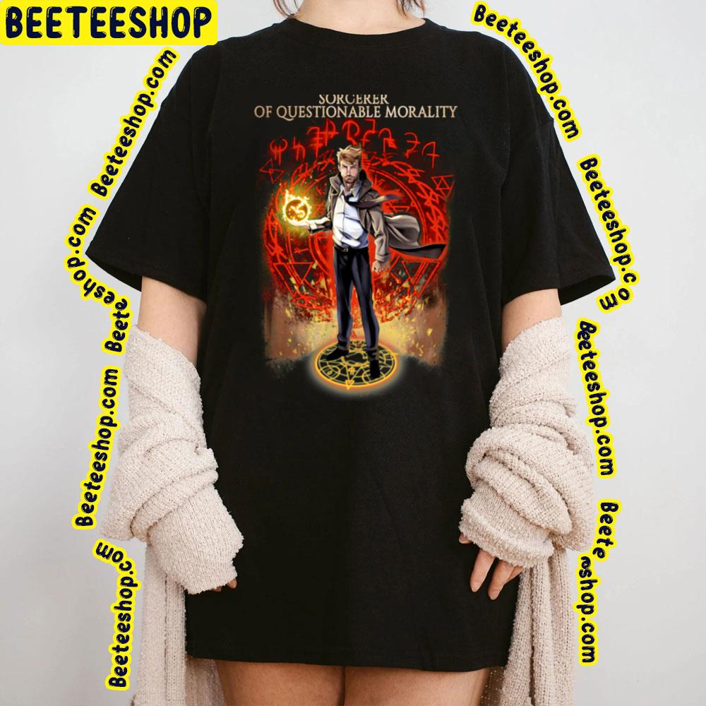 Sorcerer Of Questionable Morality John Constantine Hellblazer Trending Unisex T-Shirt Sorcerer Of Questionable Morality John Constantine Hellblazer Trending Unisex T-Shirt