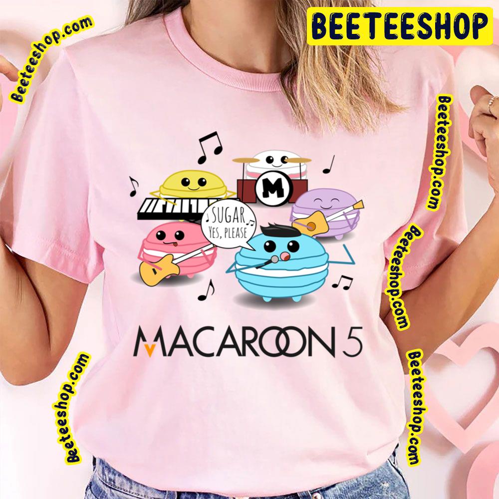 Sugar Yes Please Macaroon 5 Trending Unisex T-Shirt Sugar Yes Please Macaroon 5 Trending Unisex T-Shirt
