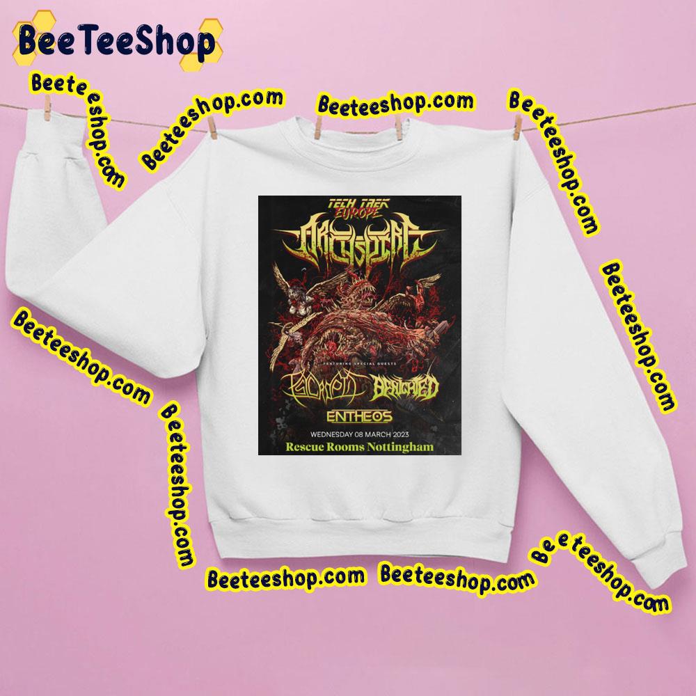 Tech Trek Europe Archspire 2023 Trending Unisex Sweatshirt Tech Trek Europe Archspire 2023 Trending Unisex Sweatshirt